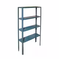 قفسه مدل پیچی 4 طبقه سایز 70x25 پایه 2.5 متری (ارسال پس کرایه و به عهده مشتری)