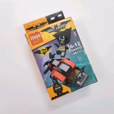 لگو بتمن بهمراه دفترچه ساخت کامل ، هدیه عالی برای بچه ها