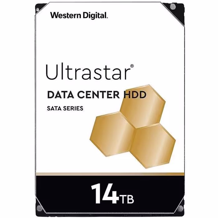 هارد اینترنال وسترن دیجیتال مدل  Ultrastar ظرفیت 14 ترابایت