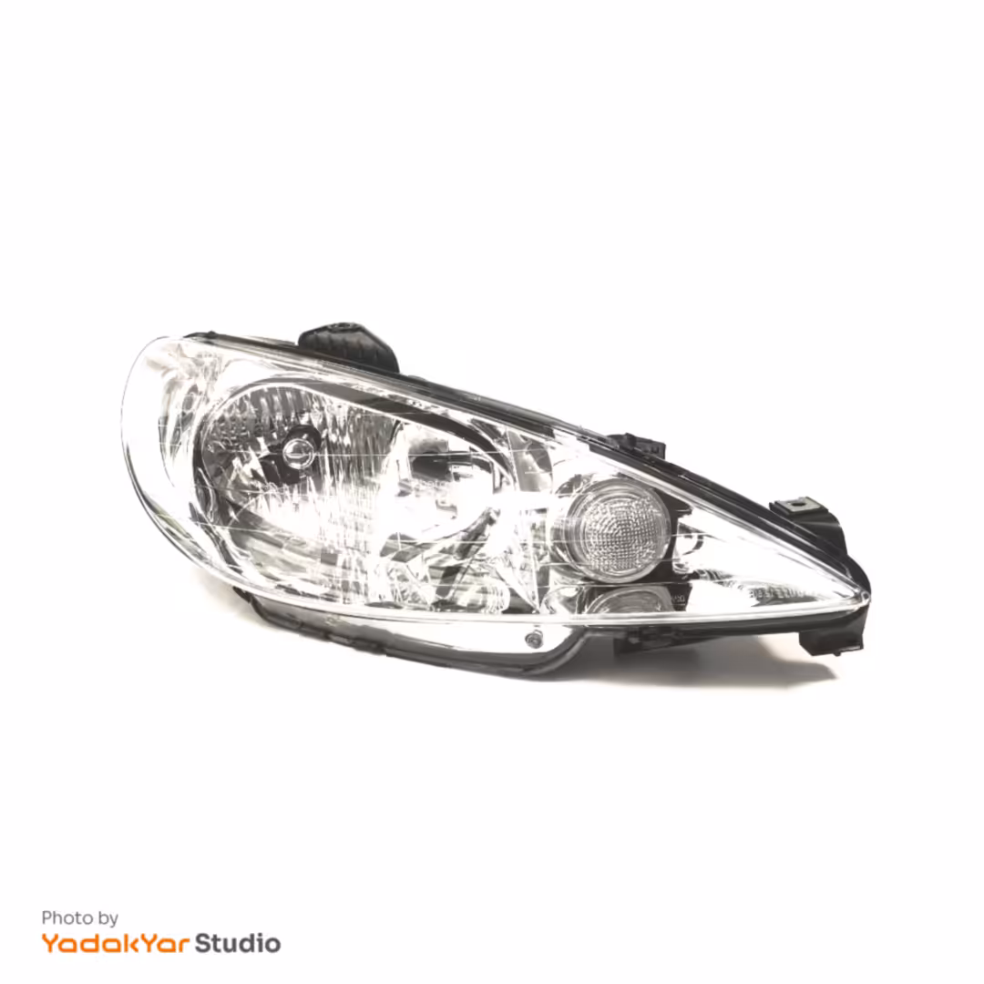 چراغ پژو 206 جلو راست کروز