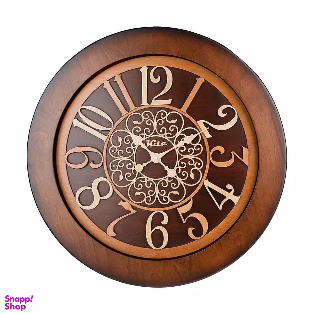 ساعت دیواری هم آدیس مدل کیتا رویال کد CKS 623 C60