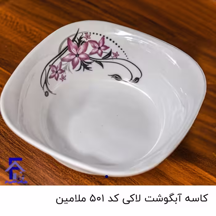 کاسه آبگوشت لاکی کد  501 جنس ملامین