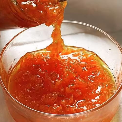 مربا هویج و پوست پرتقال