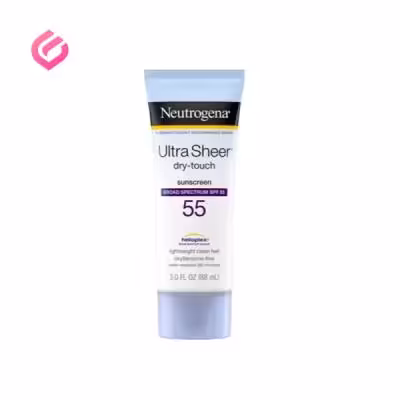 کرم ضد آفتاب نوتروژینا SPF 55 مدل Ultra Sheer Dry-Touch