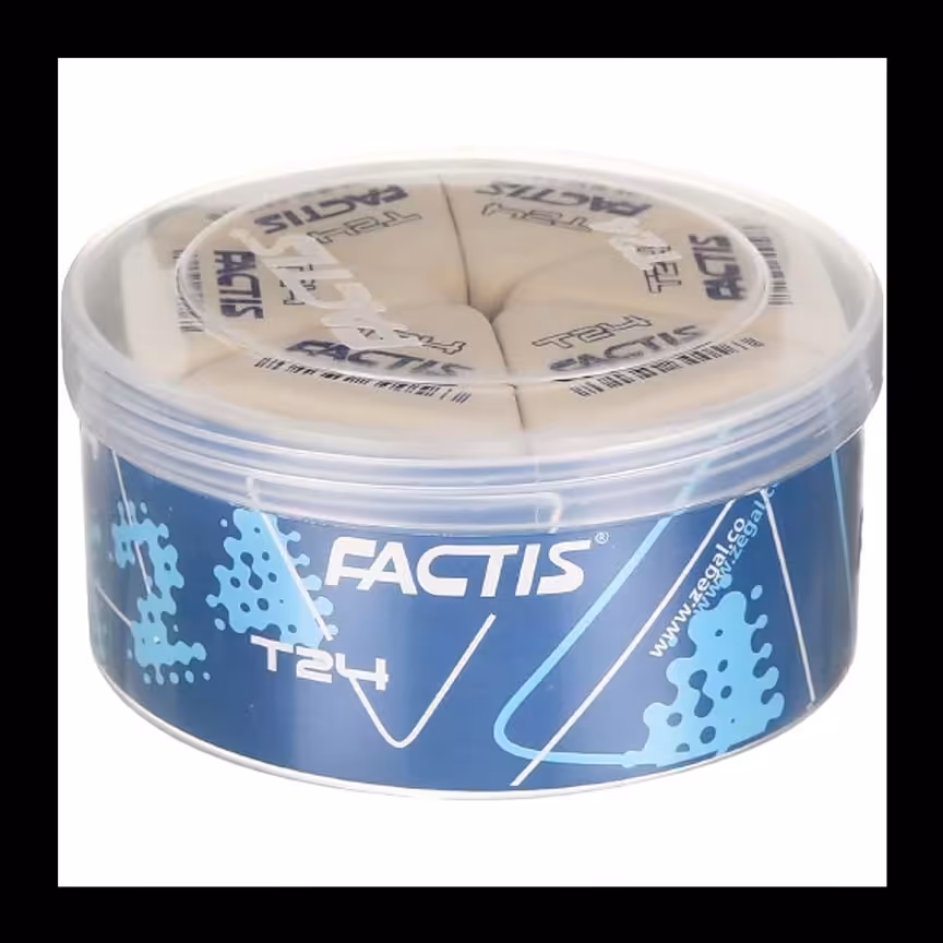 پاک کن سفید مثلثی 24T لیوانی بزرگ بسته  24 عددی 