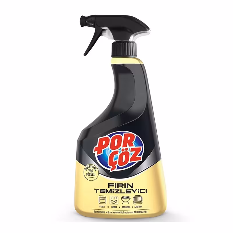 اسپری پاک کننده گاز و فر پورچوز Porçöz حجم 750 میلی لیتر | فروشگاه ارس ترک