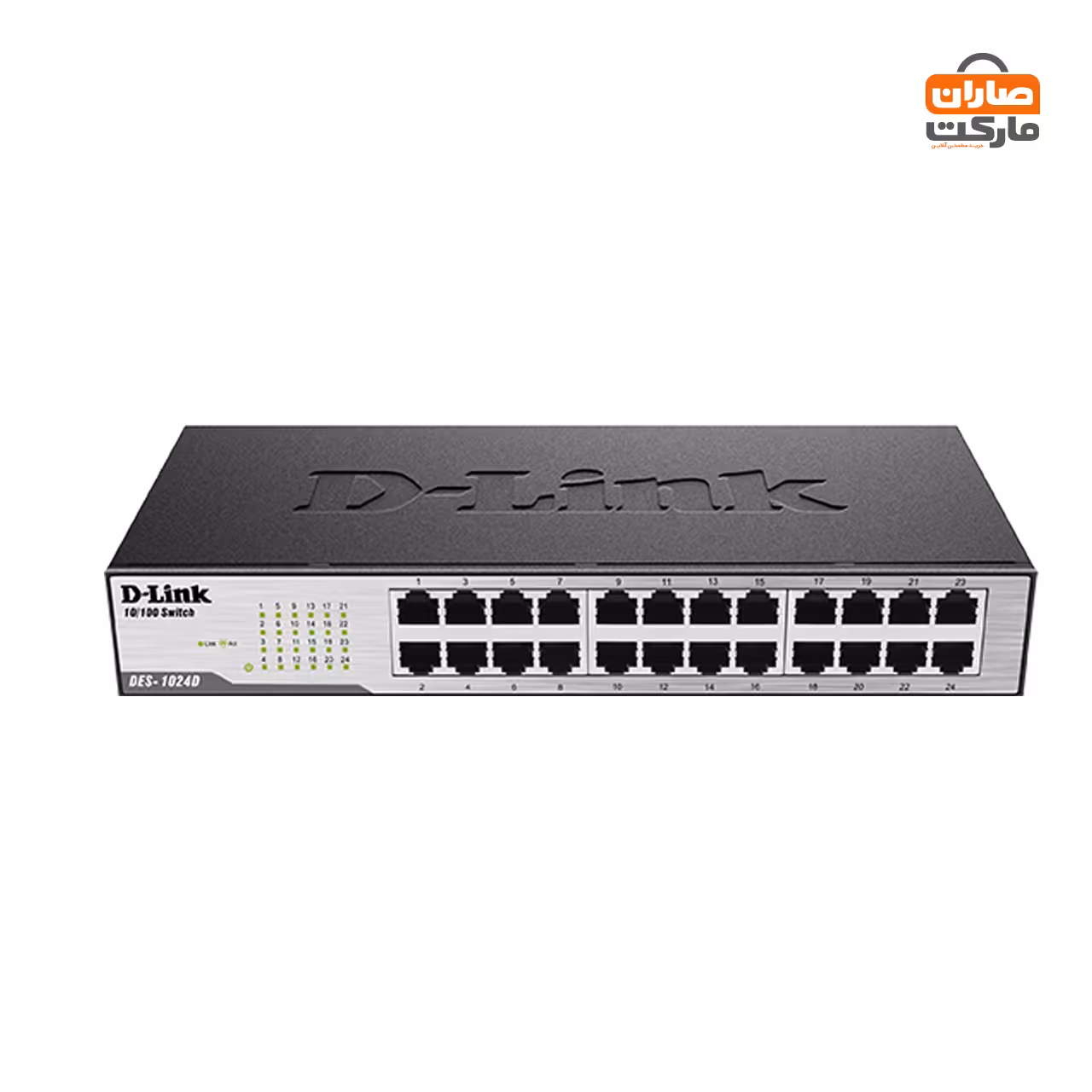 سوئیچ 24 پورت گیگابیتی، غیر مدیریتی و دسکتاپ دی-لینک مدل DGS-1024D