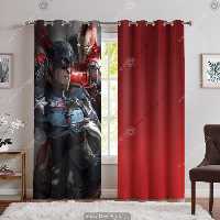 پرده اتاق نوجوان طرح کاپیتان آمریکا PK-6735