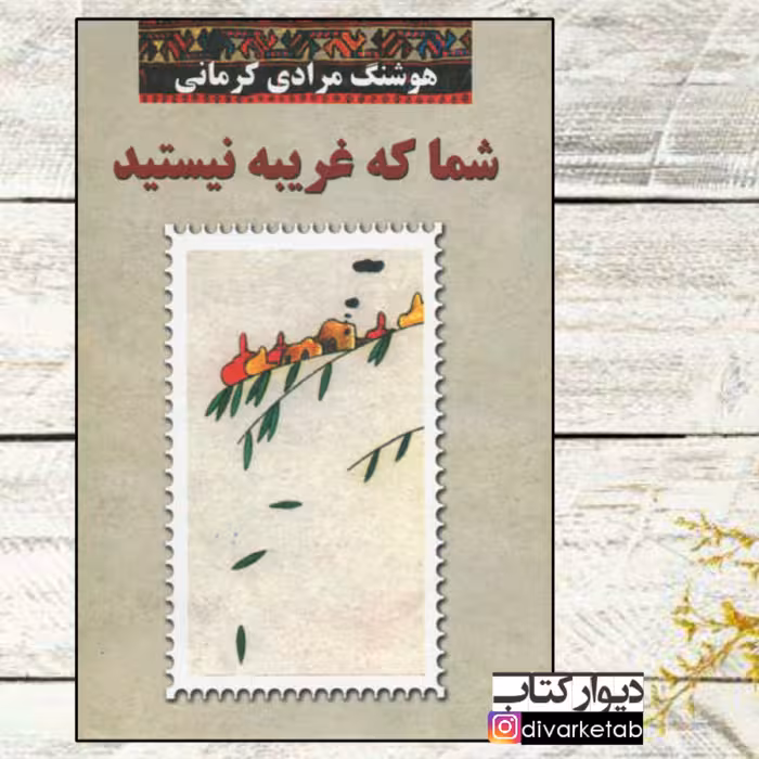 کتاب شما که غریبه نیستید اثر هوشنگ مرادی کرمانی با تخفیف ویژه چاپ اصل جلدسخت و سلفون 