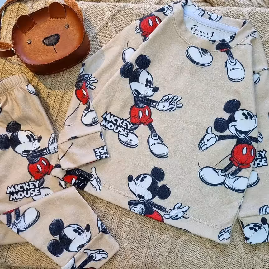 ست بلوز و شلوار آستین بلند  