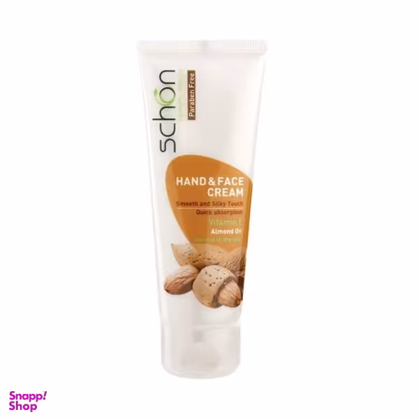 کرم تیوپی شون (Schon) مدل روغن بادام حجم 75 میلی لیتر