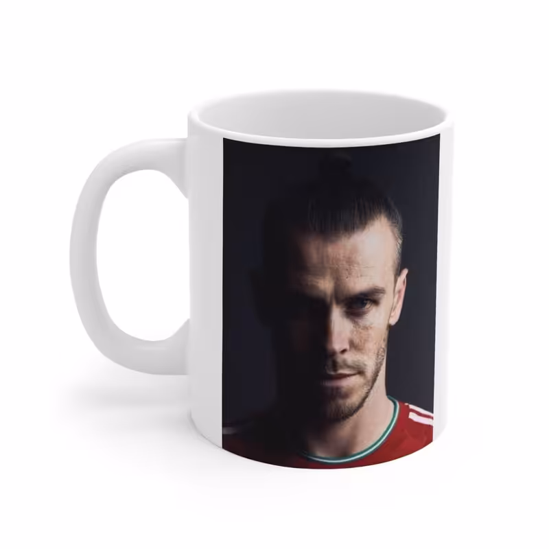 ماگ طرح بازیکن فوتبال گرت بیل Gareth Bale مدل NM1732