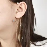 گوشواره (لاله گوشی) برند ysx ریش دار کد 9431
