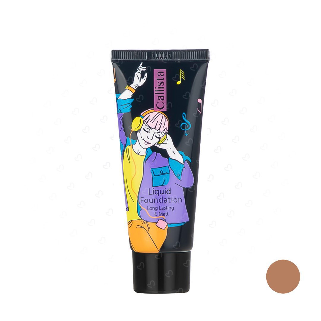 قیمت و خرید کرم پودر کالیستا مدل Long Lasting And Matt شماره M16 ⚡ اصل