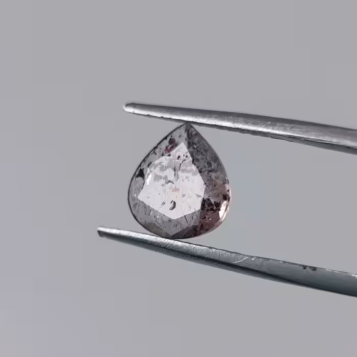 نگین سنگ کوارتز ساژنیت معدنی (کمیاب)  