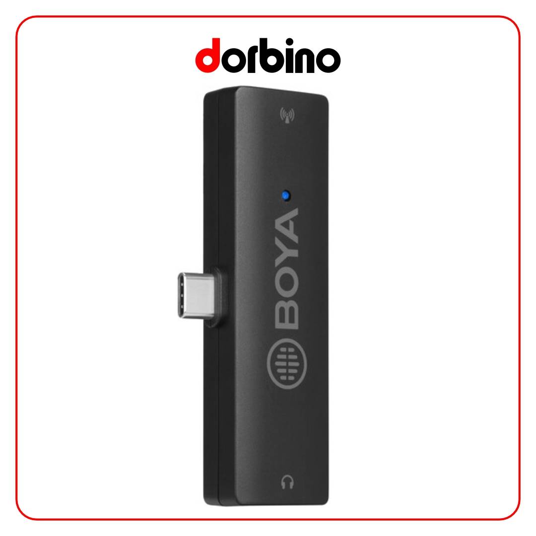 BOYA BY-XM6-S5 Digital True-Wireless Microphone System with USB Type-C for Mobile Devices (2.4 GHz) - فروشگاه دوربین دوربینو