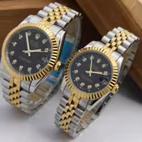ساعتمچی ست مردانه و زنانه رولکس استیل rolex 