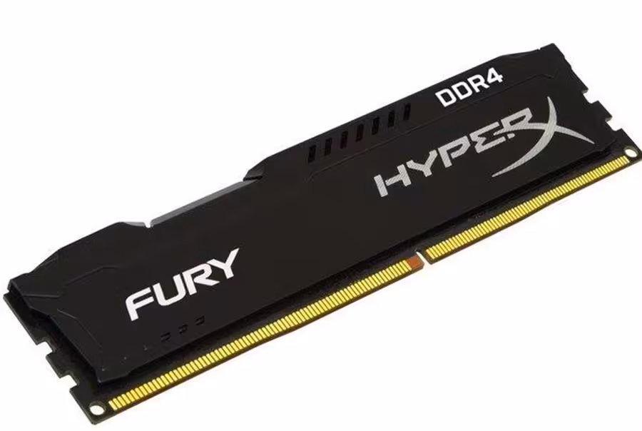 رم کینگستون سری HyperX FURY با ظرفیت 4 گیگابایت و فرکانس 2400 مگاهرتز