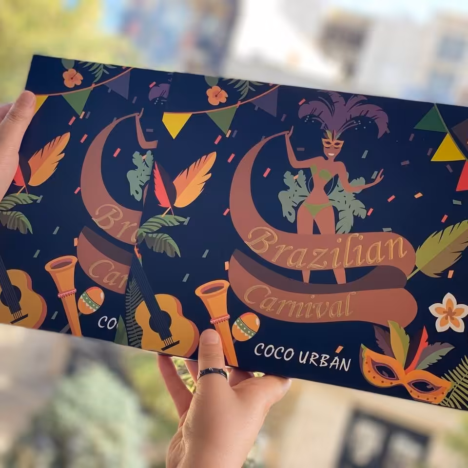 سایه چشم 99عددی برند brazilian
