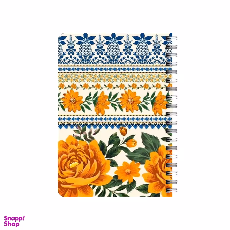 دفترچه یادداشت بامبیلیپ مدل چوبی طرح پارچه گلدار کد 8294274