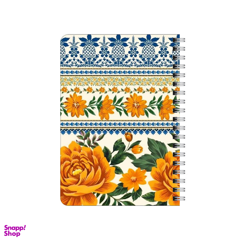 دفترچه یادداشت بامبیلیپ مدل چوبی طرح پارچه گلدار کد 8294274