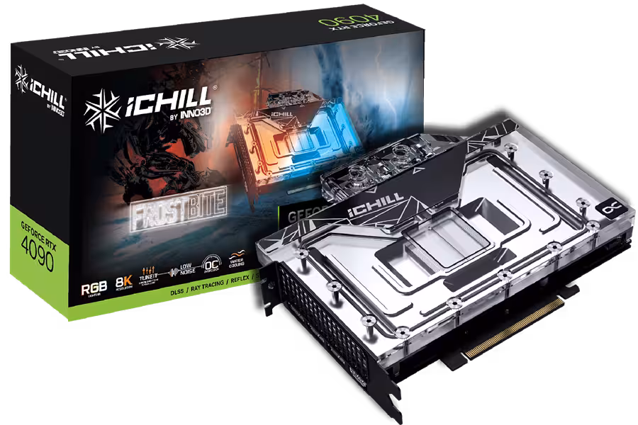 کارت گرافیک  اینو تری دی مدل GEFORCE RTX 4090 ICHILL FROSTBITE حافظه 24 گیگابایت