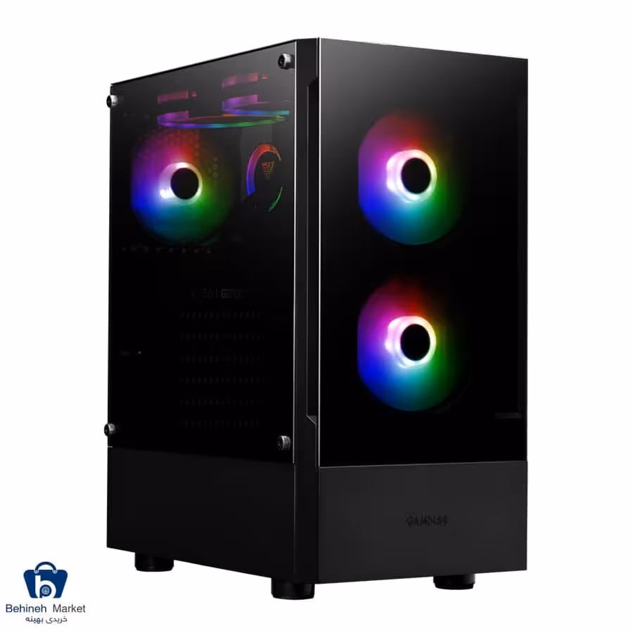 کیس کامپیوتر گیم دیاس مدل TALOS-E3 Black