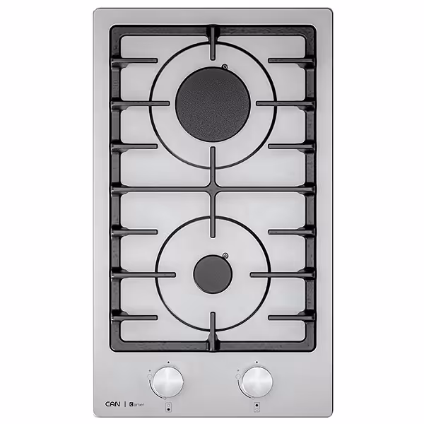 اجاق گاز صفحه ای استیل کن مدل کامر