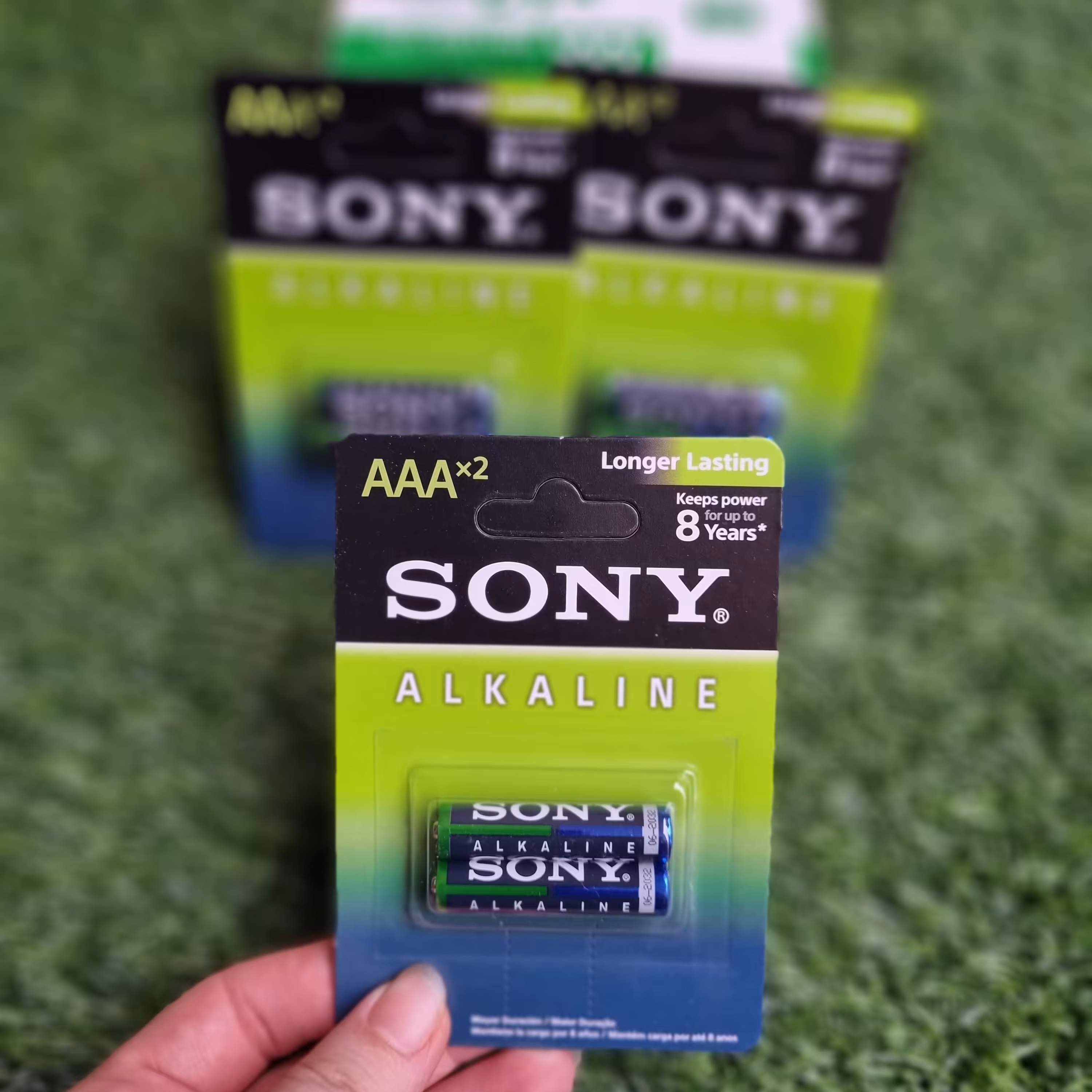 باطری نیم قلمی آلکالاین سونی 