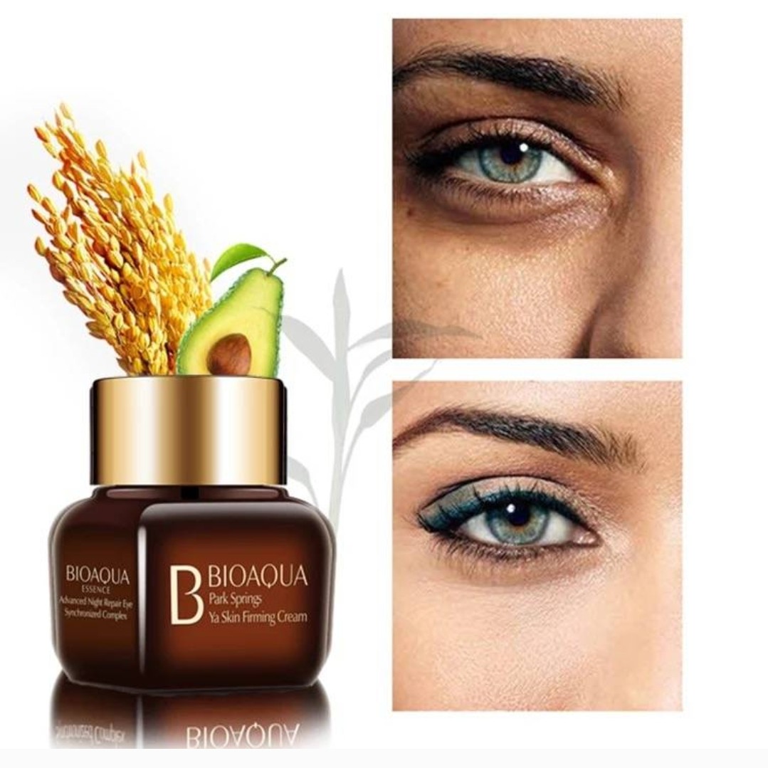 کرم دور چشم خاویار بیوآکوا مناسبه چروک و پف و سیاهی دور چشم 20 گرم bioaqua