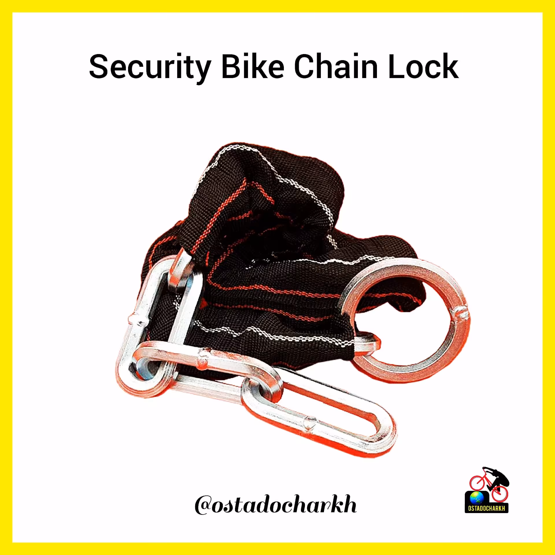 زنجیر دوچرخه غیر قابل برش واقعی یک متری