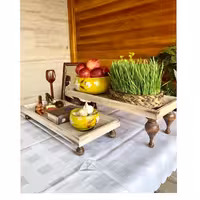 هفت سین 1402 ظروف جوبی دو عدد رایزر 