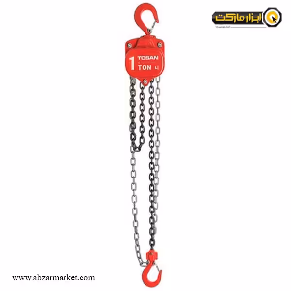 جرثقیل زنجیری توسن 1 تن مدل 2010CB