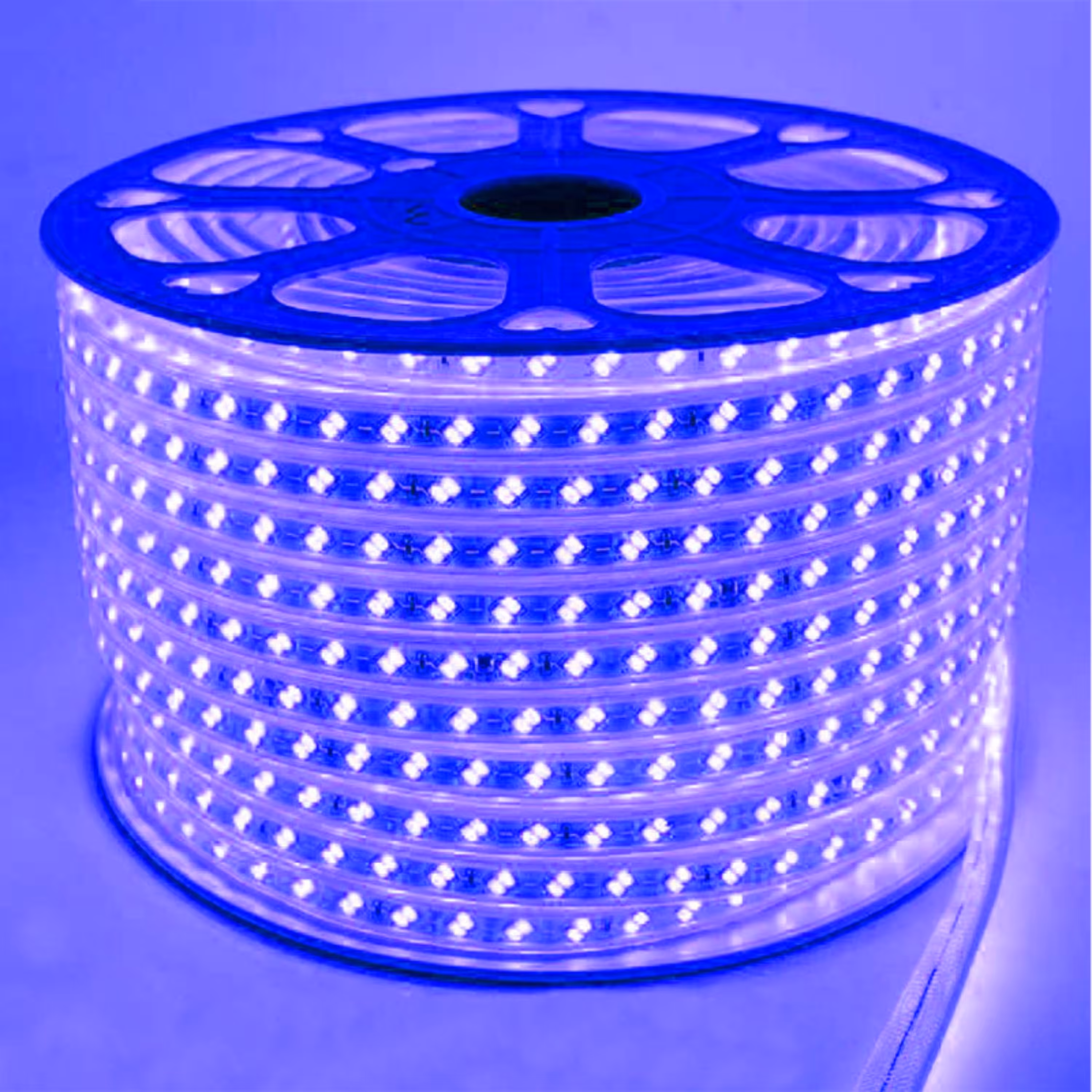 ریسه اس ام دی مدل دو لاین آبی روشن کد 5730 طول 100 متر