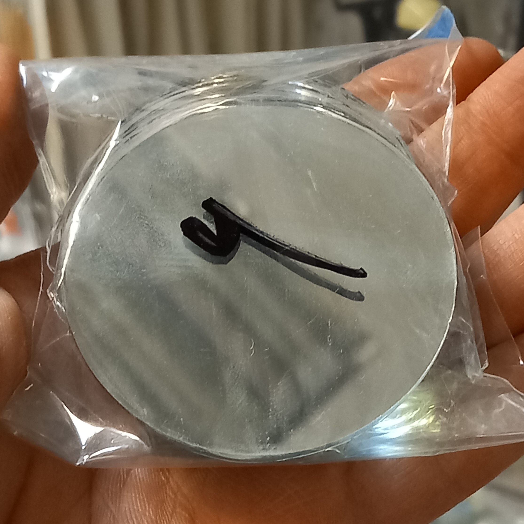 آینه دایره 6 سانت هر بسته 10 عددی