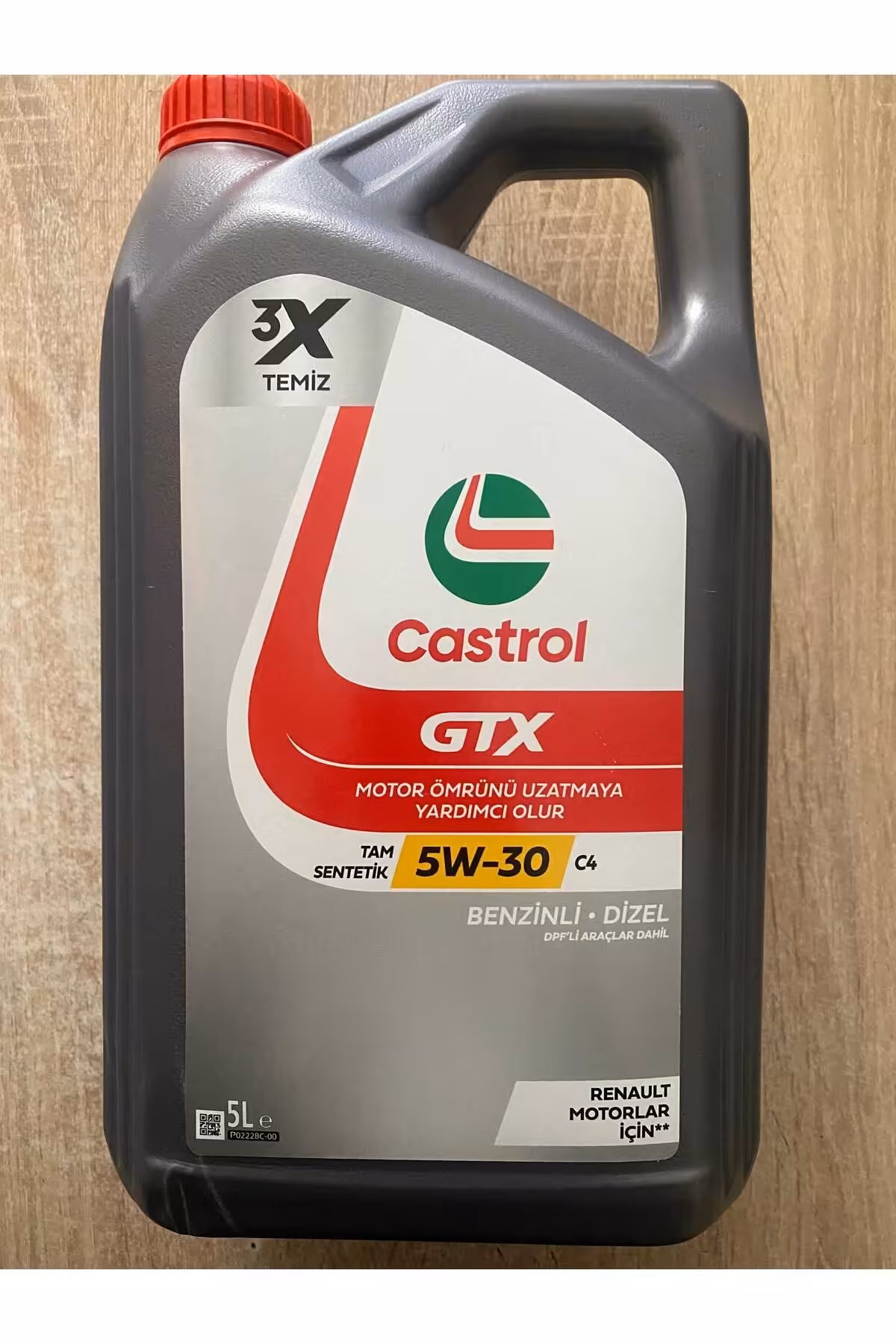 روغن و مکمل موتور GTX 5W 30 C4 از جمله رنو وسایل نقلیه DPF 5 لیتر Castrol