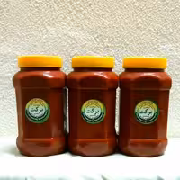 بسته 3 عددی رب گوجه خانگی تازه و غلیظ برکت با نمک دریا (3 کیلوگرم خالص)