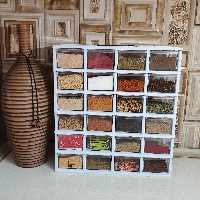 جاادویه 24کشو متوسط برند قناد پلاست(150گرمی)باکس مارکت