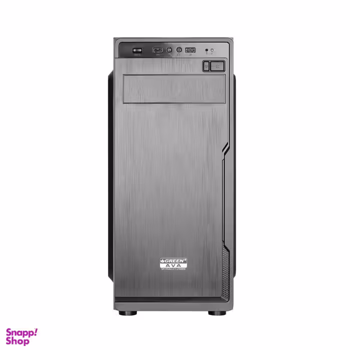 کیس کامپیوتر گرین مدل AVA رنگ مشکی