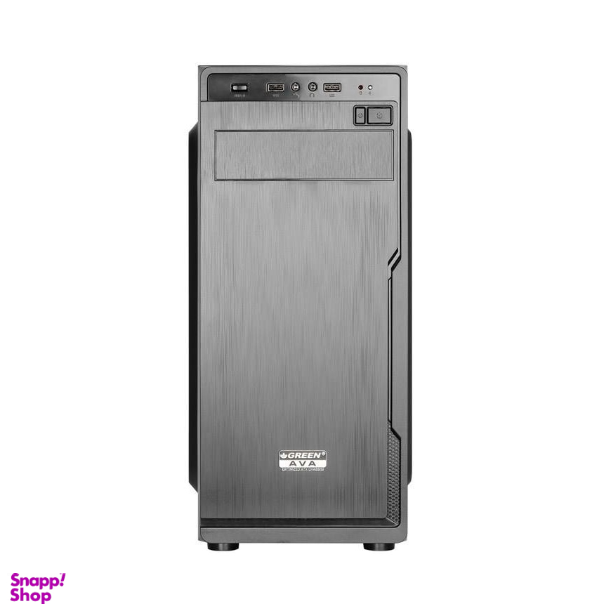 کیس کامپیوتر گرین مدل AVA رنگ مشکی