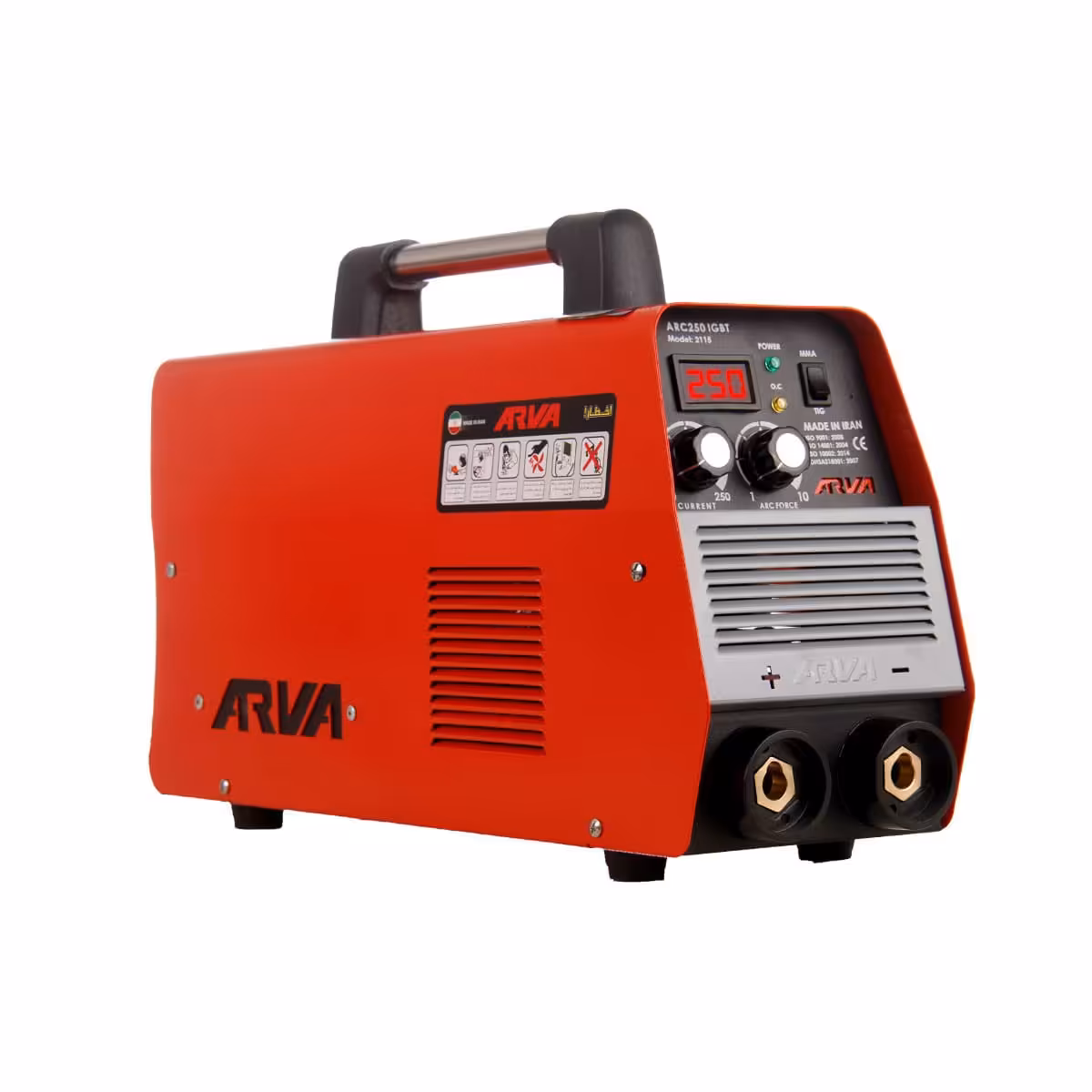 دستگاه جوش اینورتر250امپراروا باگارانتی70ماهه