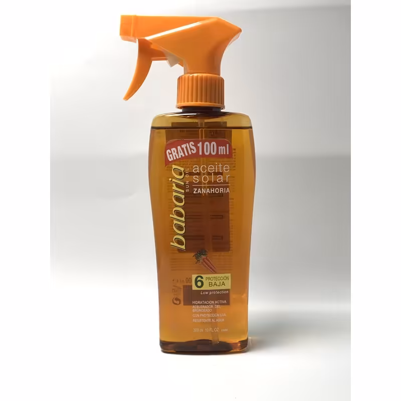 روغن برنزه کننده بدن باباریا - babaria