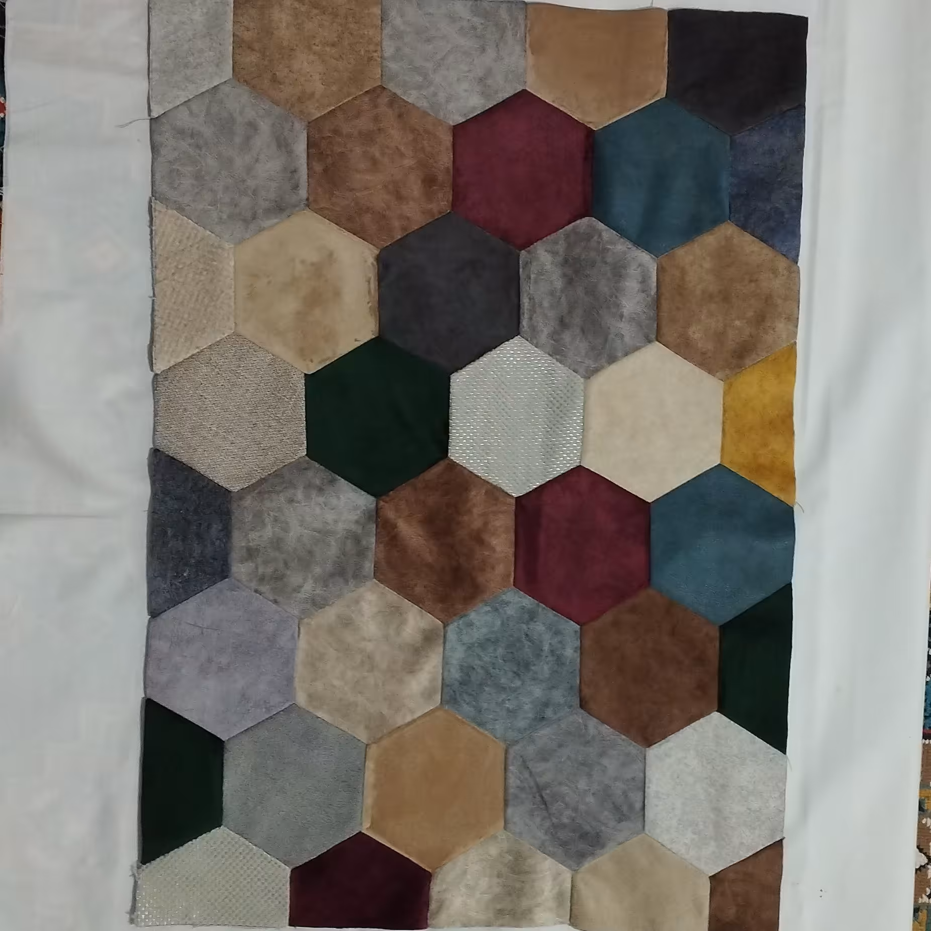 نم گیر آشپزخانه چهل تیکهدوزی شده برای زیرظرف ابعاد 55در77 