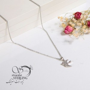 گردنبند نقره زنانه پرستو