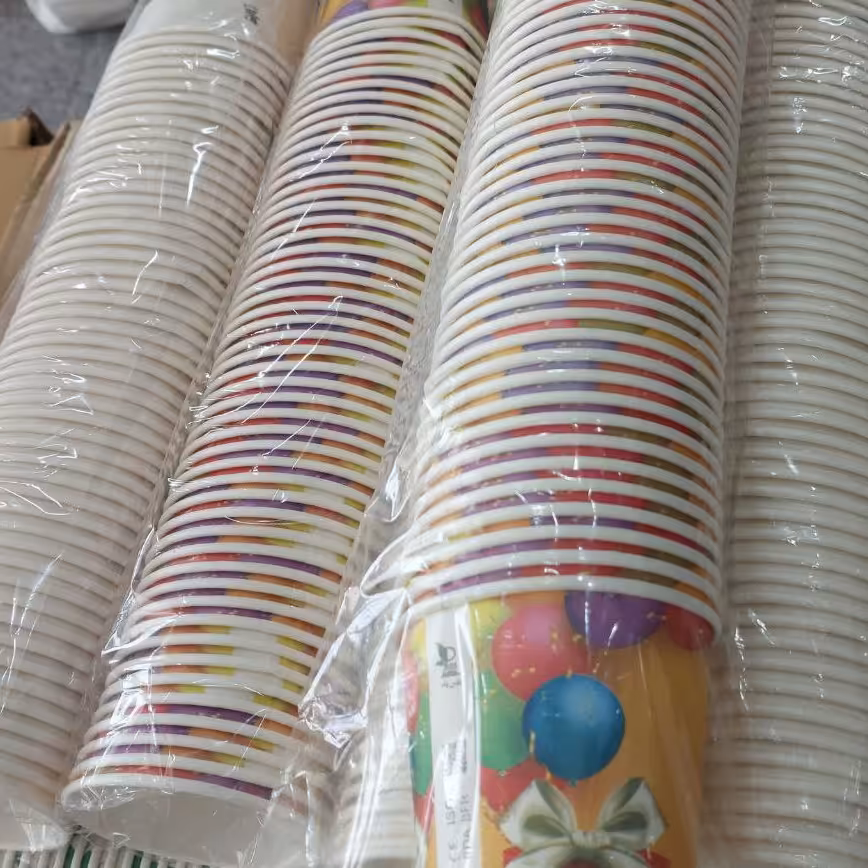 لیوان یکبار مصرف کاغذی  در سایزهای 220-120-شات و لیوان دو جداره 