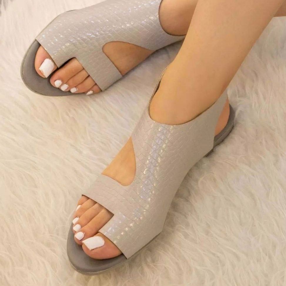 صندل زنانه انگشتی سنگی مدل رزسا
