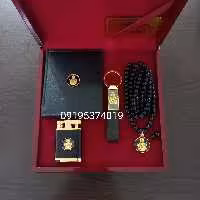 ست روکش طلا تاج همراه با جعبه چوبی ارجینال و شناسنامه اصالت کالا با امکان حک اسم 