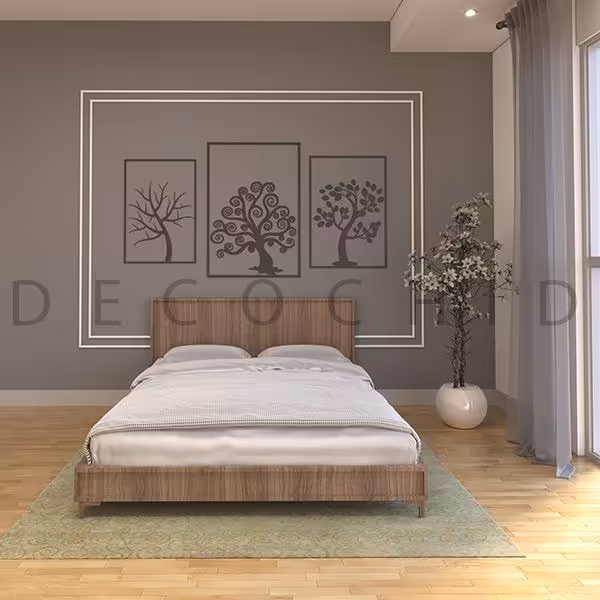 تخت خواب دو نفره D.1014