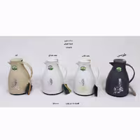 فلاسک شیشه دار  1.5 لیتر اولترا طرح گل در 4 رنگ