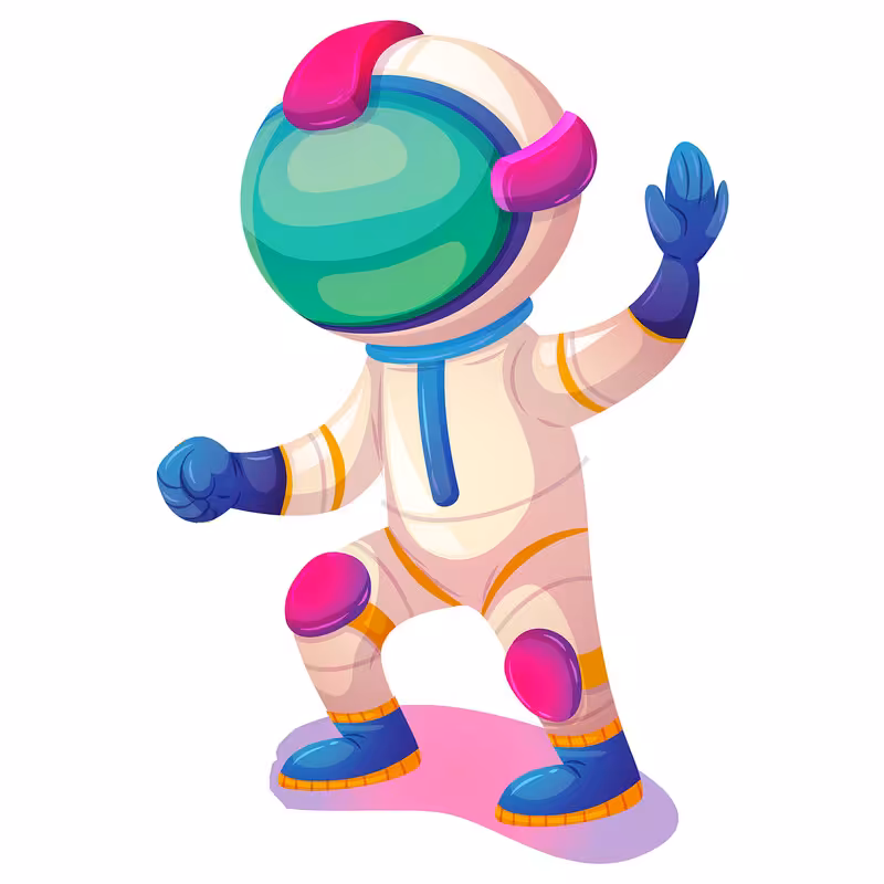 استند رومیزی تولد طرح فضانورد کد 216